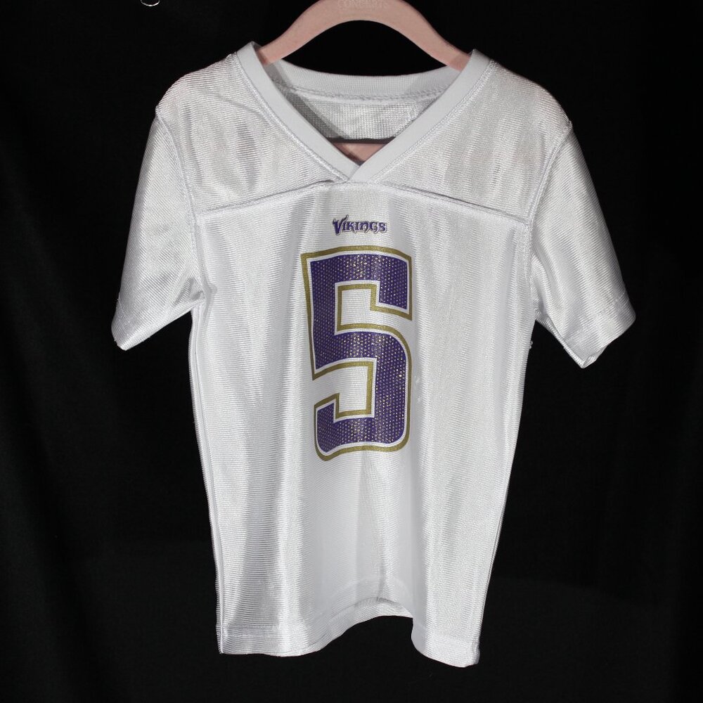 NFL #5 Teddy Bridgewater Minnesota Vikings Jersey - Size 4T